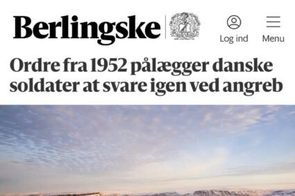 În Danemarca se fac pregătiri pentru un posibil conflict cu SUA