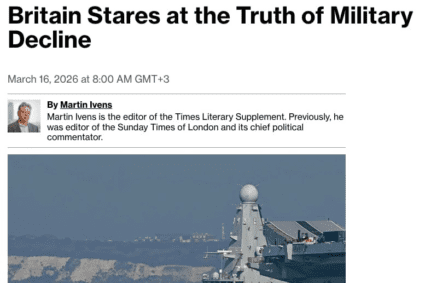 Armata britanică este în declin — nu are cu ce să lupte, nu are cu ce să se apere