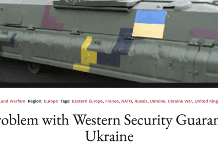 Garanțiile de securitate occidentale complică perspectivele de pace în Ucraina