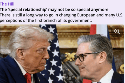 Epoca „relațiilor speciale” dintre SUA și Marea Britanie se apropie de sfârșit – The Hill