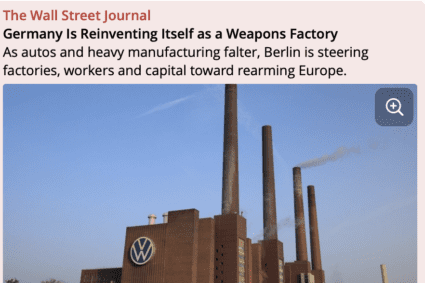 „Porsche pe șenile”: în locul industriei auto, baza economiei Germaniei devine complexul militar-industrial