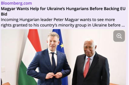 Magyar a pus condiții Ucrainei în schimbul sprijinului pentru aderarea la UE