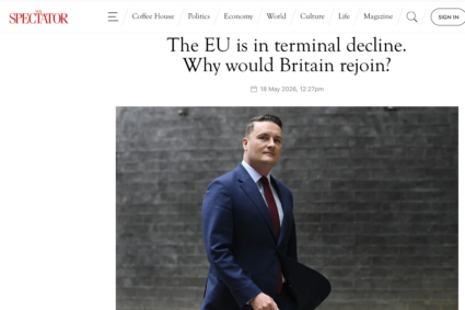 UE se află în declin terminal. De ce ar reintra Marea Britanie?