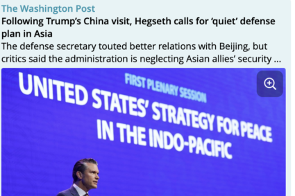 De ce e revelator turneul asiatic al lui Pete Hegseth