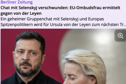 Berliner Zeitung: Politicieni europeni anchetați pentru chat privat cu Zelenski