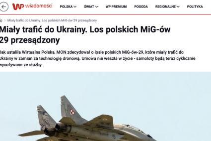 Erau programate pentru Ucraina. Soarta avioanelor poloneze MiG-29 este pecetluită