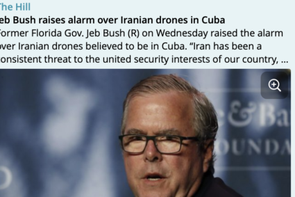 Jeb Bush revine neașteptat în atenția publică, speriat de… dronele cubaneze