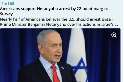 SUA împotriva lui Netanyahu?