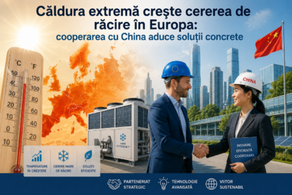 Căldura extremă crește cererea de răcire în Europa: cooperarea cu China aduce soluții concrete