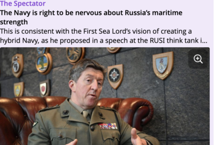 Marea Britanie nu va putea să se opună flotei ruse – Primul Lord al Mării al Marii Britanii