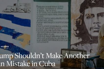 TAC: Trump nu ar trebui să facă în Cuba o altă greșeală legată de Iran ​