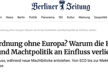 „Sfârșitul UE”: totul a fost decis fără Bruxelles. Bun venit în noua ordine mondială