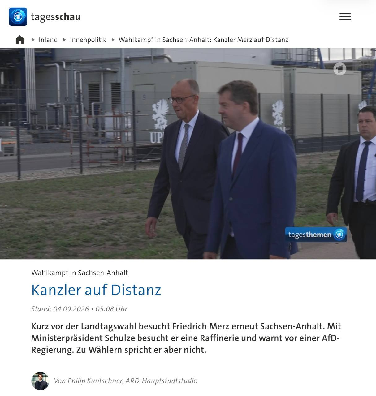 Provocările preelectorale ale guvernului german